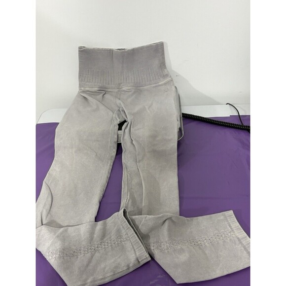 SOLDFree People Good Karma Leggings Iced Blue/Gray Size XS/S - Picture 1 of 6